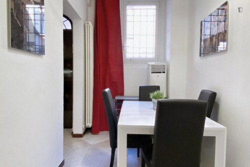 Very elegant 1-bedroom duplex next to Città Universitaria