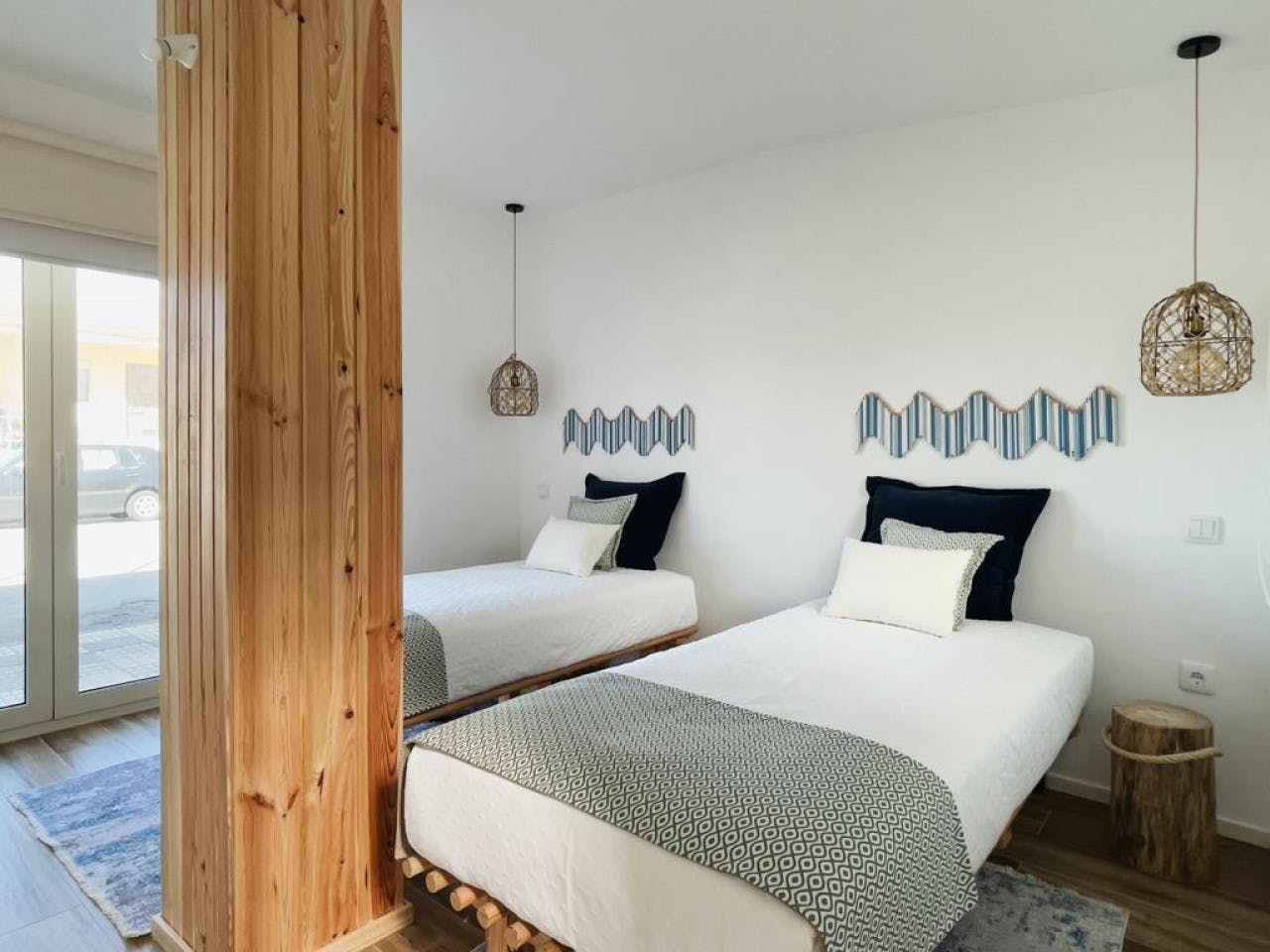 Twin Room - Coastal Coliving Retreat with Surfing & Wellness in Charming Esmoriz - Gallery - 1