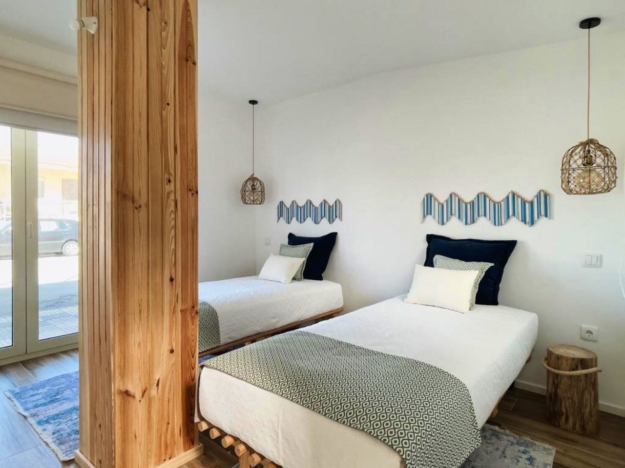 Twin Room - Coastal Coliving Retreat with Surfing & Wellness in Charming Esmoriz - Gallery - 7