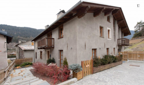 Bright and cosy 1-Bedroom apartment close to Bormio