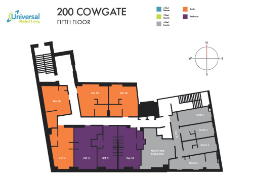 200 Cowgate - Floorplans