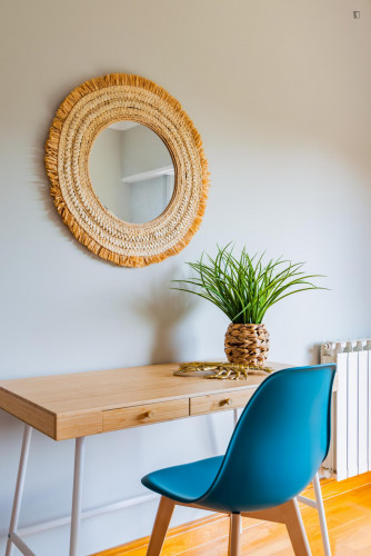 Spacious 3-Bedroom apartment with balcony in Bairro do Rosário