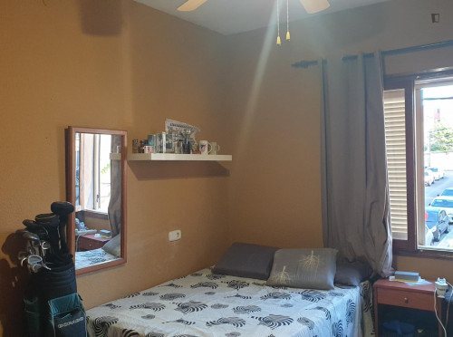 Inviting single bedroom in Palma close to Palau d'Esports Son Moix