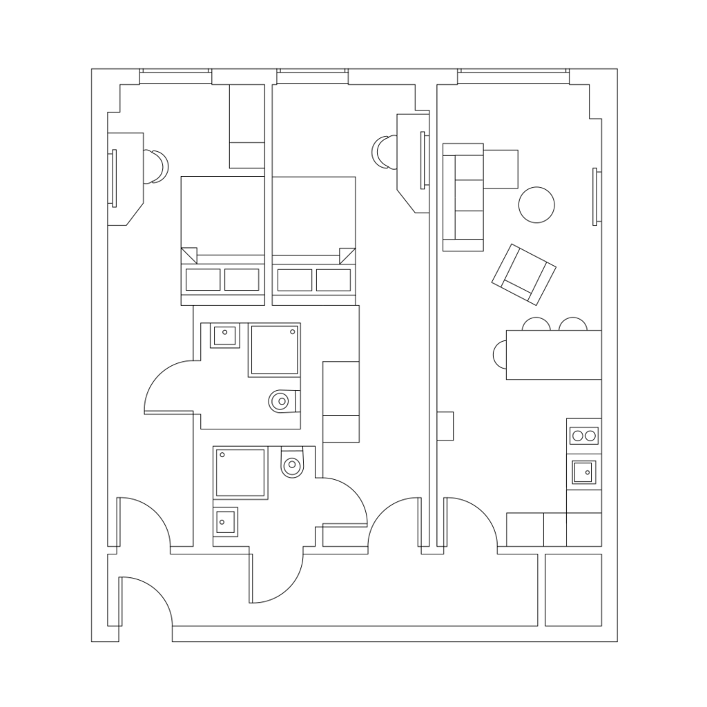 Two Bedroom - Iona Street - Gallery - 4