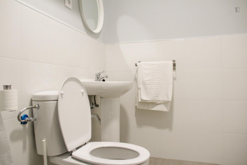 Comfortable double bedroom within reach of Real Jardín Botánico