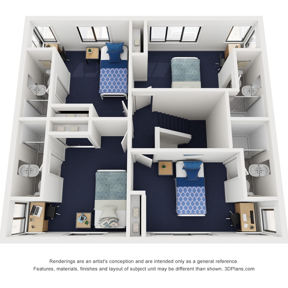  5 Bedroom Apartment East Superior Single  -  ماكواير يونيفرسيتي فاليدج  - Gallery -  1