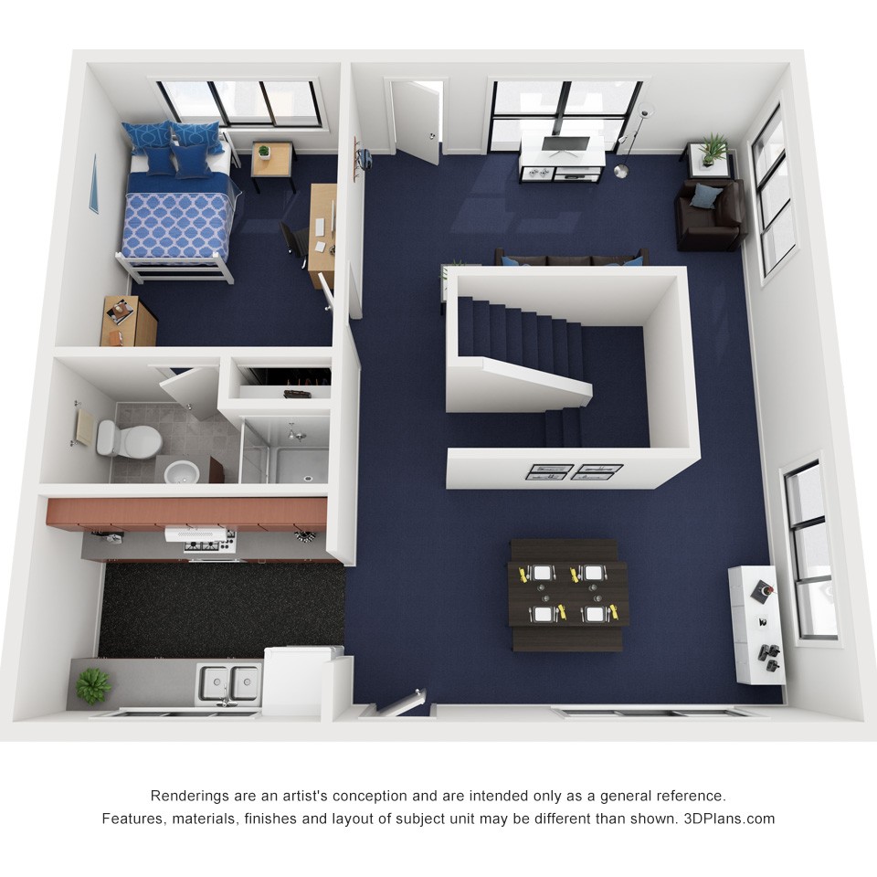  5 Bedroom Apartment West Superior Single Room  -  ماكواير يونيفرسيتي فاليدج  - Gallery -  1