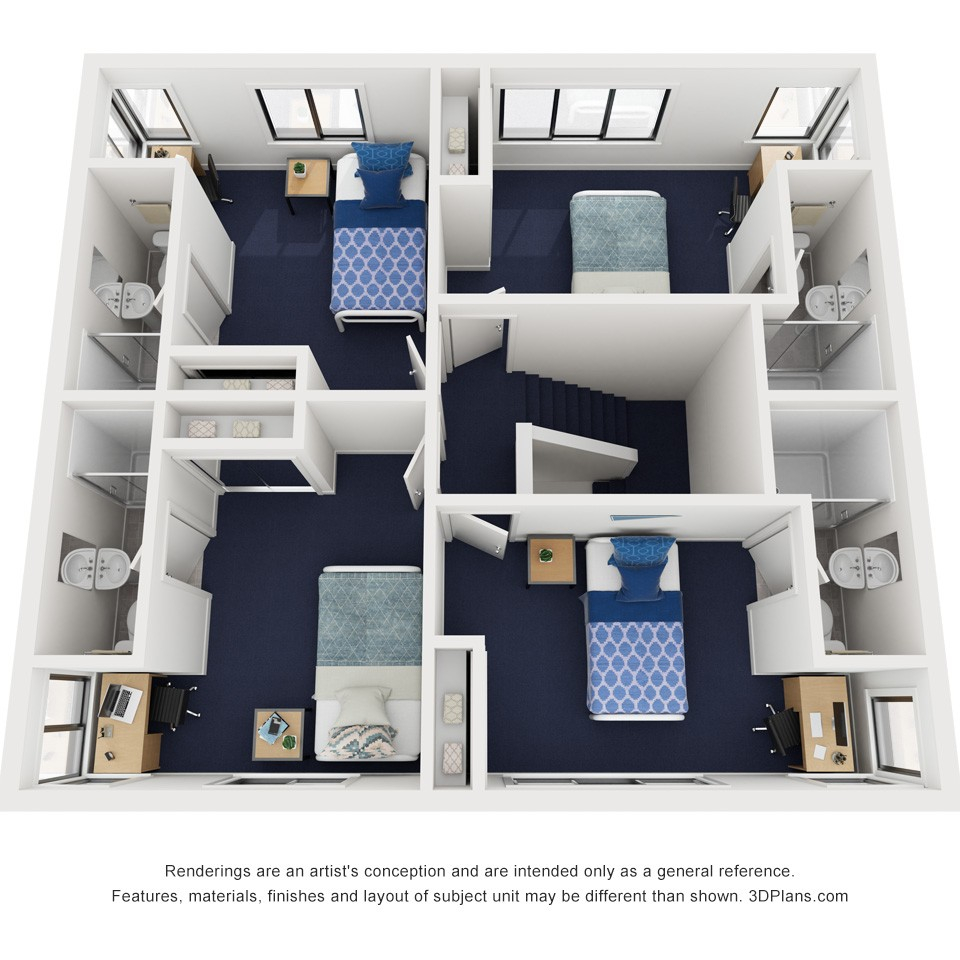 5 Bedroom Apartment East Superior Double + AirCon - 2