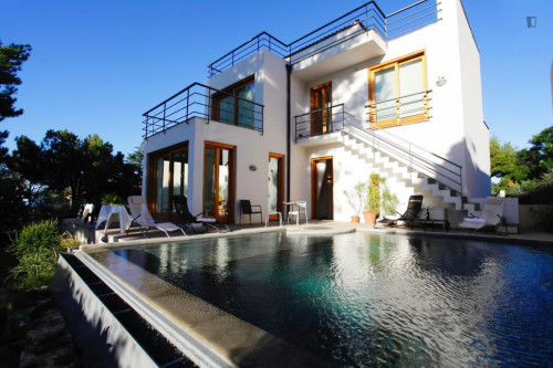 Stunning 4-Bedroom Villa by the sea in Altavilla Milicia with shared pool - Gallery - 12