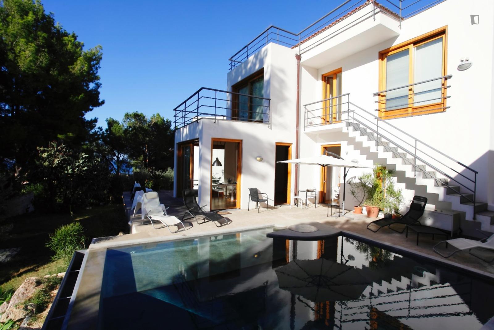Stunning 4-Bedroom Villa By The Sea In Altavilla Milicia With Shared Pool - Stunning 4-Bedroom Villa by the sea in Altavilla Milicia with shared pool - Gallery - 1