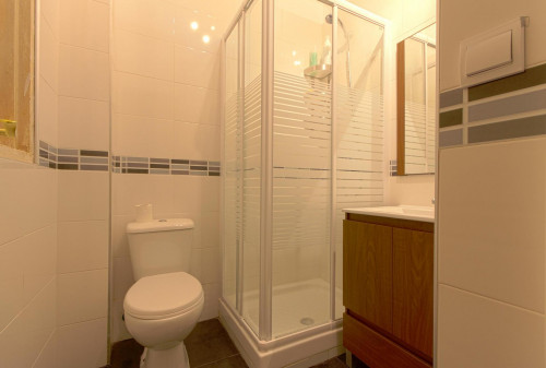 Single bedroom in cool apartment in Opera
