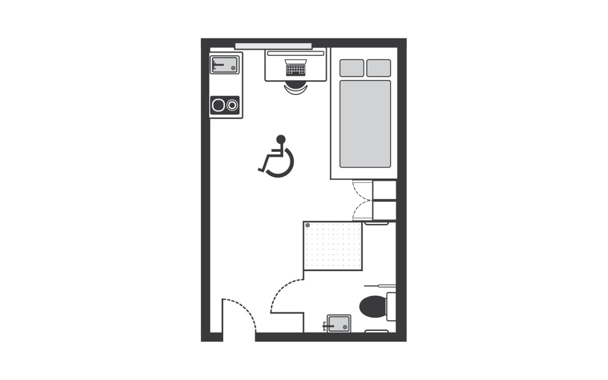 Accessible Studio - The Stay Club North Acton - Gallery - 3