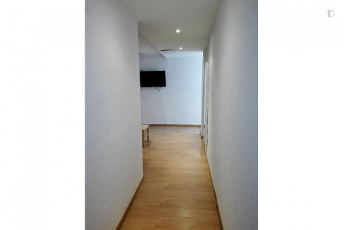 Cool double bedroom in an 8-bedroom flat near Almudena Cathedral - Gallery - 14