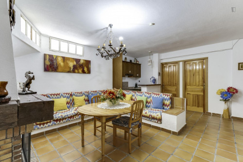 Snug single bedroom in a 5-bedroom house close to Universidad Europea de Madrid - Gallery - 16