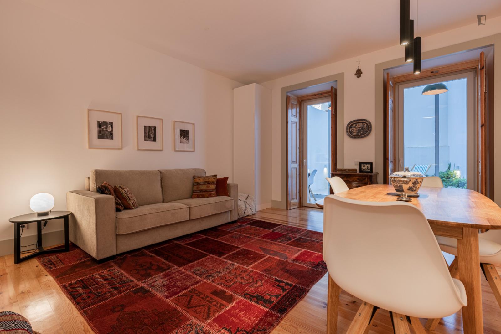 Bright 1-Bedroom Apartment With Terrace In Graça - 1