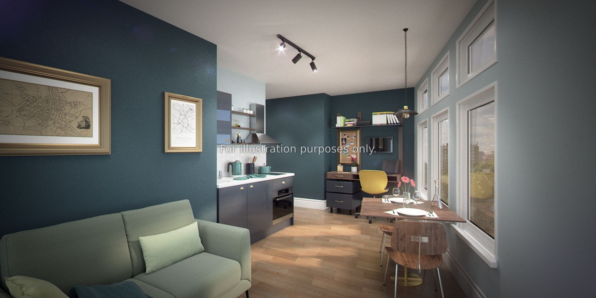 One Bed Superior Flat  -  Chamberlain Place  - Gallery -  4