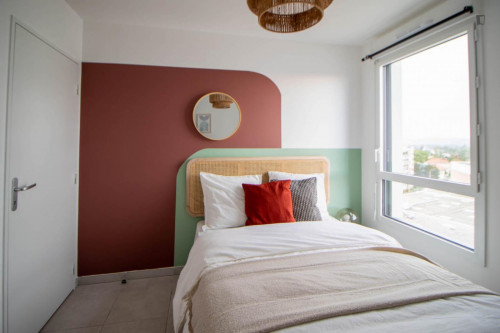 Cozy 10 m² bedroom near Lyon - LYO52