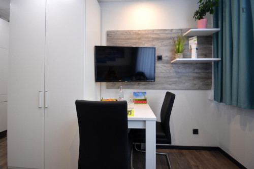 Appealing studio in a student residence, close to the Offenbach (Main) Marktplatz train station - Gallery - 30