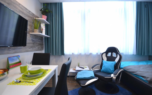 Appealing studio in a student residence, close to the Offenbach (Main) Marktplatz train station - Gallery - 16