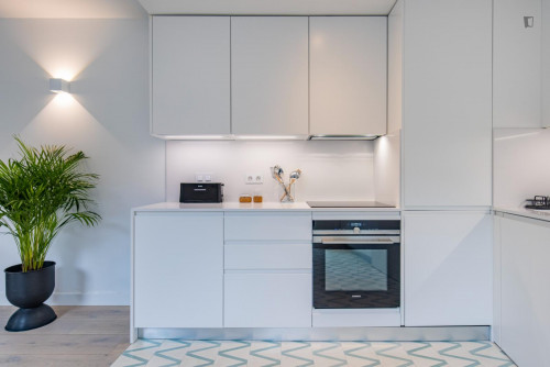 Very stylish 1-Bedroom apartment with patio in Campo de Ourique