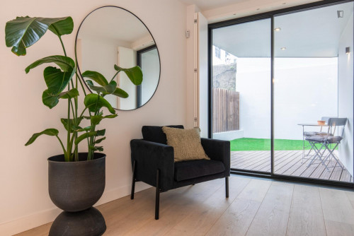 Very stylish 1-Bedroom apartment with patio in Campo de Ourique - Gallery - 45
