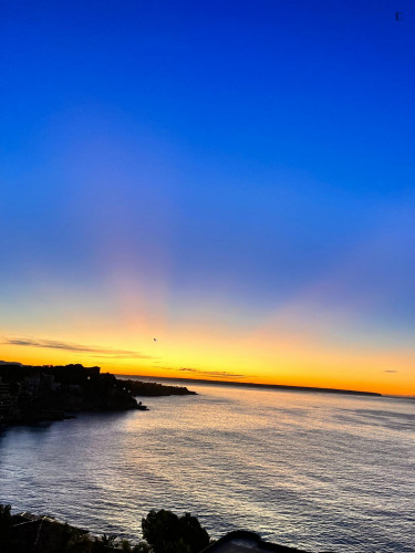 First line apartment with beach and community restaurant in palma