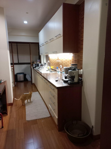 Quarto individual com casa de banho privativa