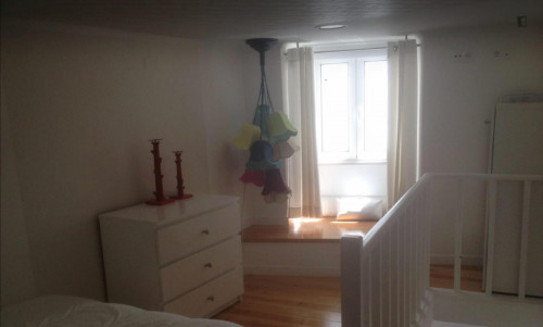 Homely duplex studio in historic Alfama