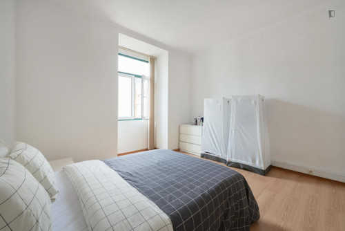 Big double bedroom in Entrecampos