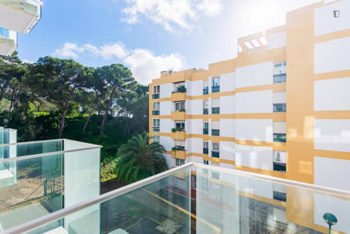 Welcoming 2-Bedroom apartment with balconies  very close to Santo Amaro train station