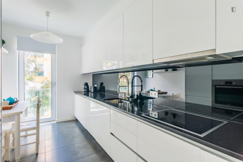Welcoming 2-Bedroom apartment with balconies  very close to Santo Amaro train station