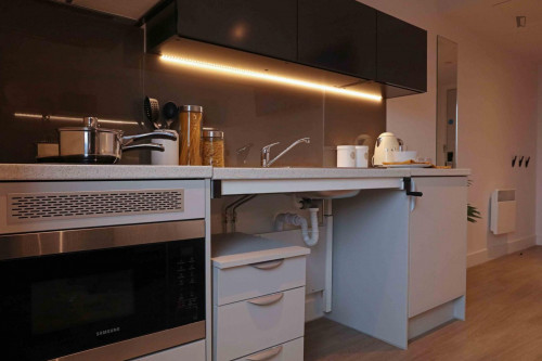 Comfy studio in a residence, close to Swansea College Of Art, UWTSD