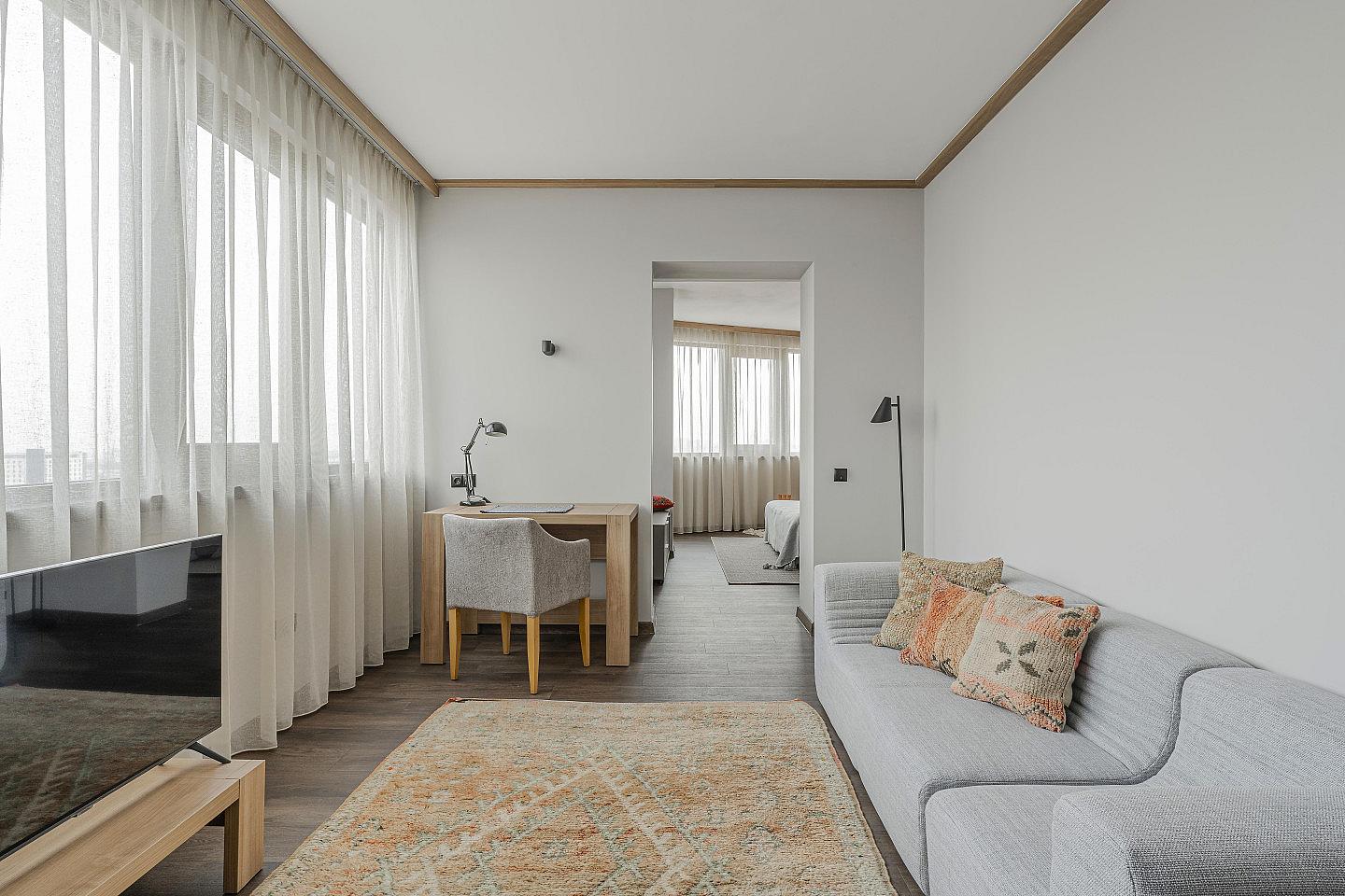 Yurt Room - Elegant Stylish Complex w/ Terrace + Workareas - Gallery - 29
