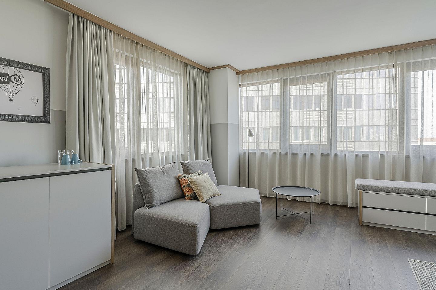 Yurt Room - Twin Bed - Elegant Stylish Complex w/ Terrace + Workareas - Gallery - 23
