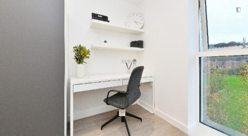 Smart studio in a residence close to Royal Stoke University Hospital - Gallery - 12