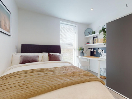 Smart studio in a residence close to Royal Stoke University Hospital - Gallery - 29