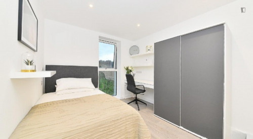 Smart studio in a residence close to Royal Stoke University Hospital - Gallery - 13