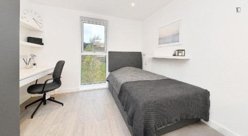 Smart studio in a residence close to Royal Stoke University Hospital - Gallery - 10