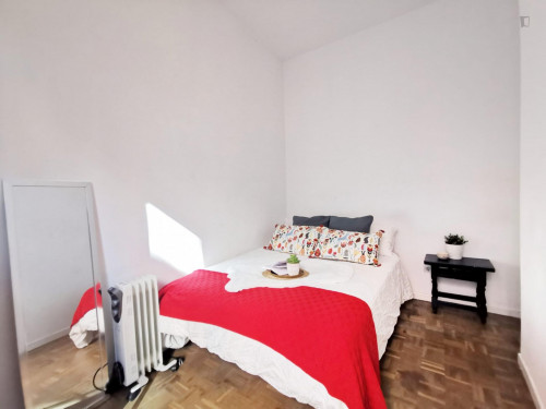 Double bedroom in a 3-bedroom apartment, in La Latina - Gallery - 12