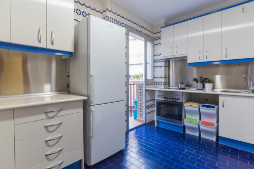 Double bedroom in a 6-bedroom flat, in Pacifico - Gallery - 22