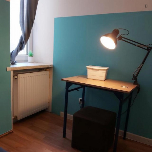 Nice single bedroom in a 4-Bedroom apartment, close to Uniwersytet Jagielloński