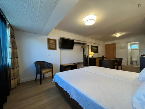 Nice studio with fireplace in Carnaxide
