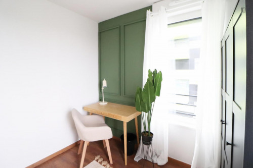 Comfy double bedroom in a 4-bedroom apartment, not far from Sciences Po Lille