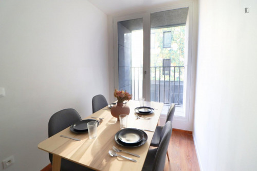 Pleasant double bedroom in a 4-bedroom apartment, next to Lille Grand Palais metro station - Gallery - 7