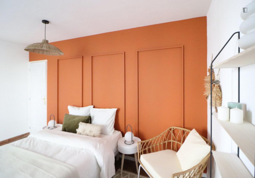 Great double bedroom in a 4-bedroom apartment close to the University of Lille 