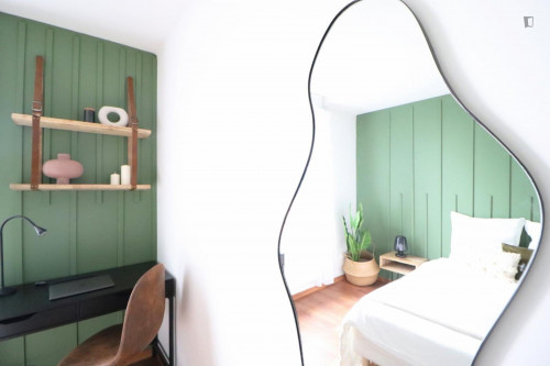 Cool double bedroom in a 6-bedroom apartment, close to Sciences Po Lille