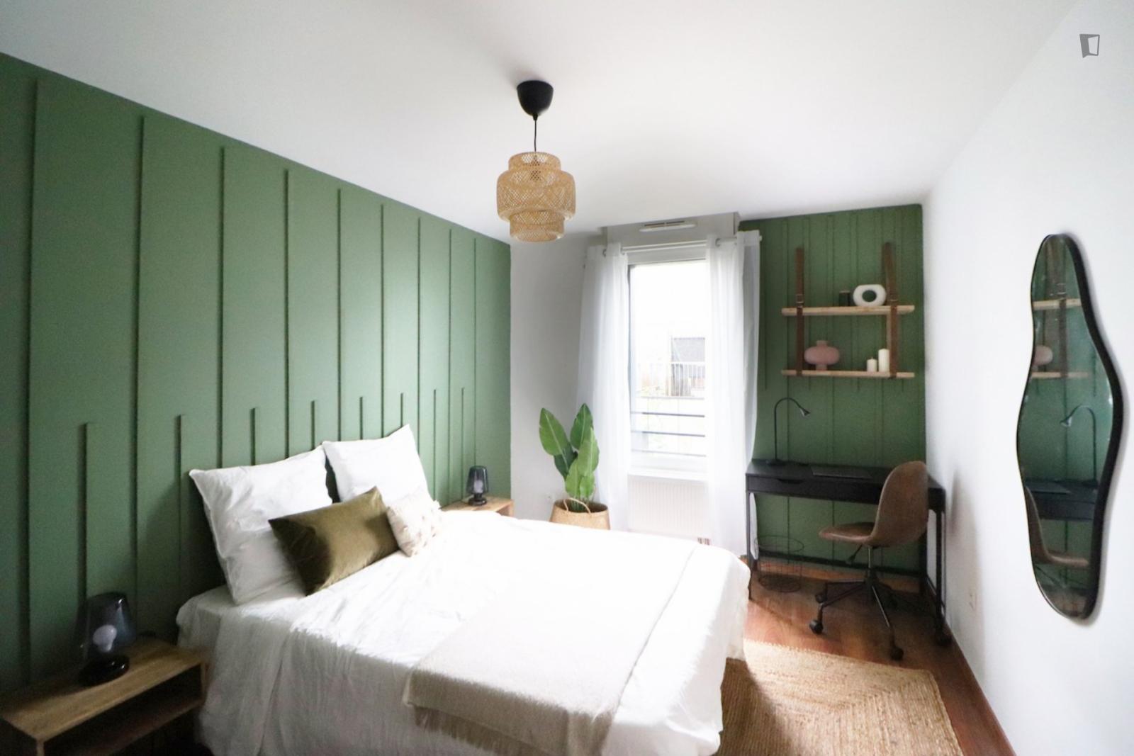 Cool Double Bedroom In A 6-Bedroom Apartment, Close To Sciences Po Lille - Cool double bedroom in a 6-bedroom apartment, close to Sciences Po Lille - Gallery - 1