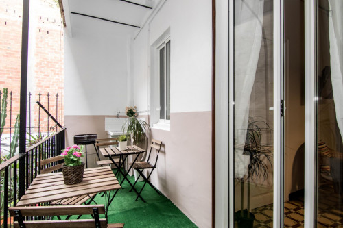 Cosy single bedroom in a modern flat with balcony, close to Collblanc metro station - Gallery - 13