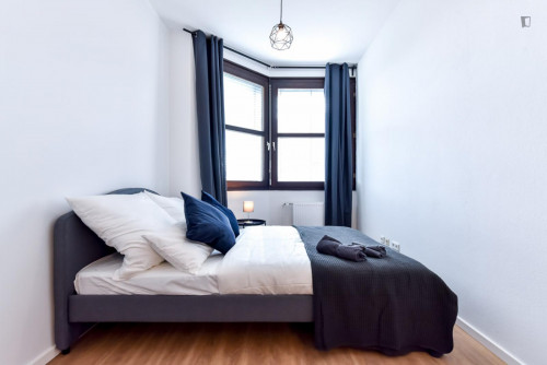 Stylish double bedroom near München-Pasing train station