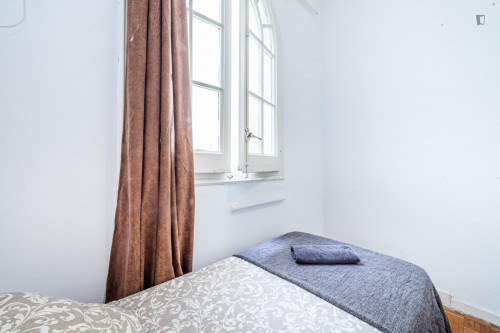 Very nice single bedroom in Dreta de l'Eixample